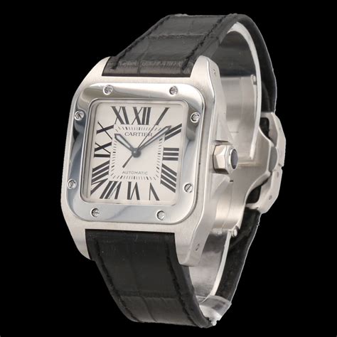 cartier santos 100 midsize|cartier santos 100 price uk.